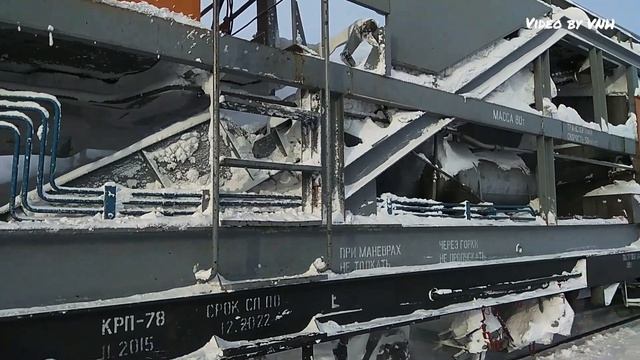 Большая гусеница пожирает горы снега! 27/02/2019 смотреть онлайн