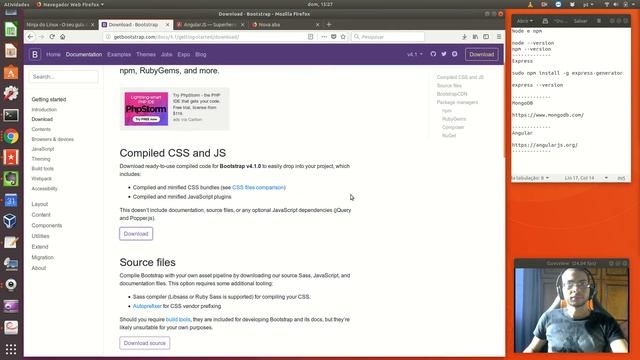 Curso Desenvolvedor Fullstack - como baixar o Bootstrap смотреть онлайн