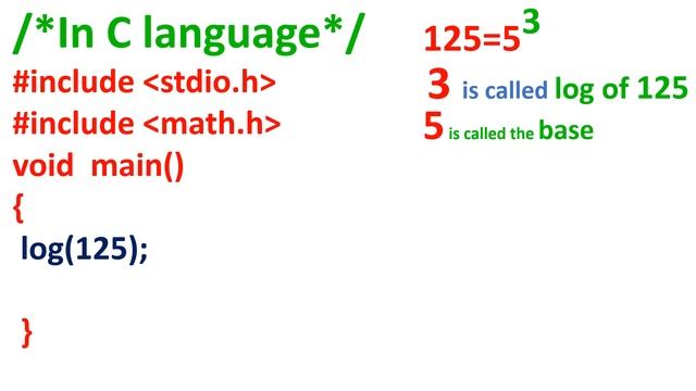 Easy Tutorial to find Log in C , Python and Java смотреть онлайн