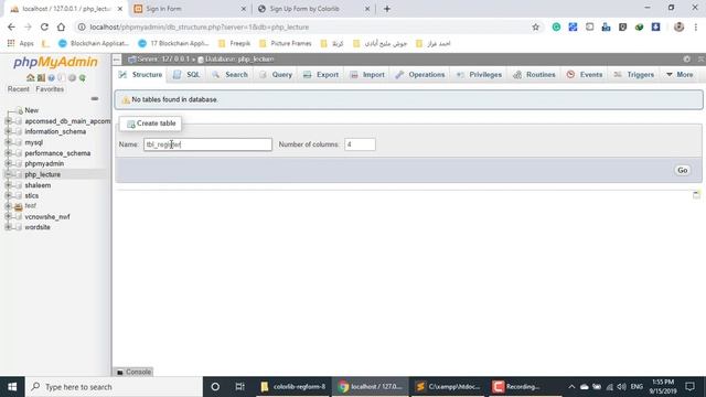 Introduction to Mysql database, creating database and table-Part (10/36) смотреть онлайн