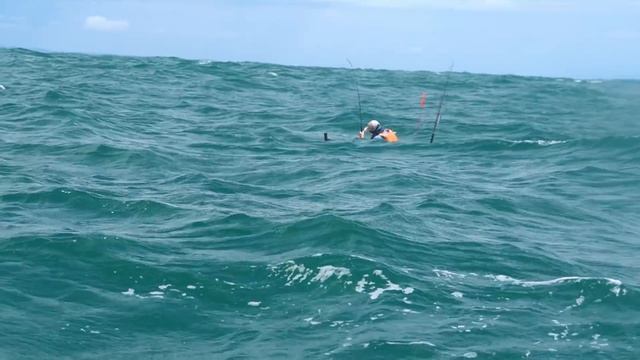 Deep Sea Kayak Fishing for Roosterfish (Panga Mothership Adventure) смотреть онлайн