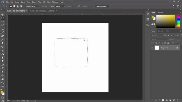 How to use Marquee Tool in Photoshop | Photoshop Tutorial - 12 - Rectangular Marquee Tool смотреть онлайн