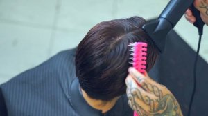 Мужская стрижка Шторки