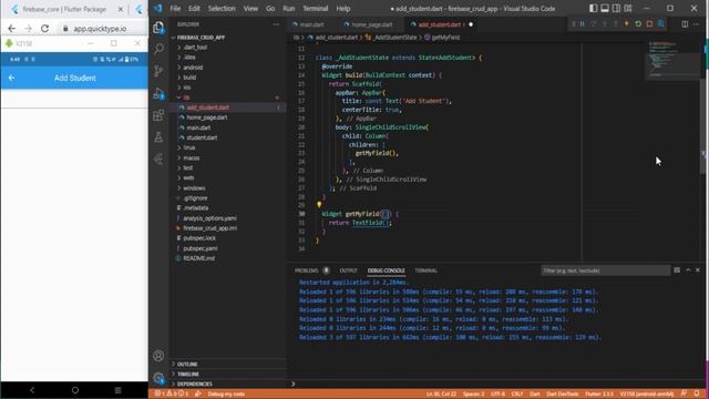 Firebase CRUD in Flutter Part 1 of 2 UI смотреть онлайн