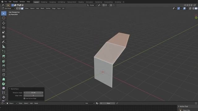 Blender Addon for Hard Surface Modeling l Bend Face смотреть онлайн