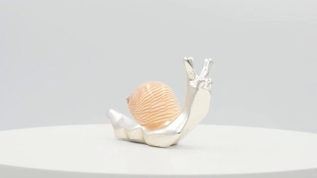 Статуэтка УЛИТКА, бежево-перл, L7-91 смотреть онлайн