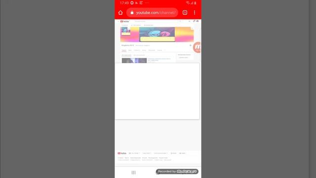 Как поставить шапку на свой канал!(телефон Мамы) смотреть онлайн
