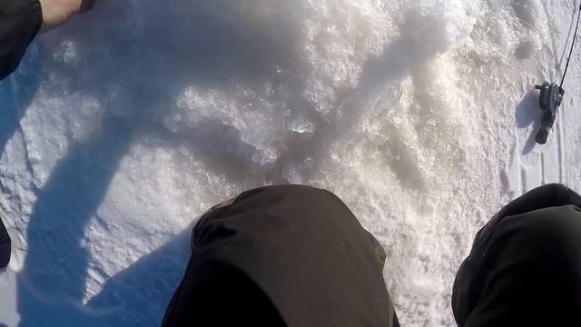 Озеро с сюрпризами! Весенняя рыбалка на окуня и щуку! Балансир, мормышка ,жерлицы! смотреть онлайн