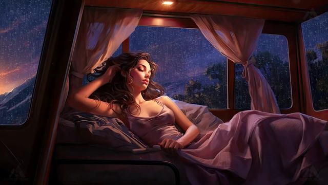 Relaxing Sleep Music - FALL INTO DEEP SLEEP, Healing of Stress, Anxiety - Today too, good night!. смотреть онлайн