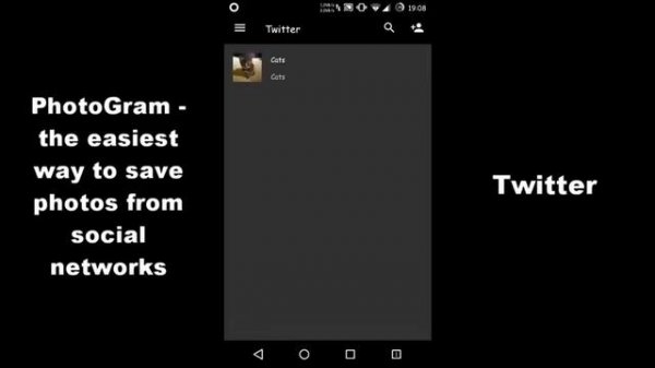 PhotoGram - the easiest way to save photos from Instagram, VKontakte, Tumblr, Flickr, Twitter