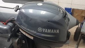 YAMAHA  F 9.9 J - установка на лодки ПВХ