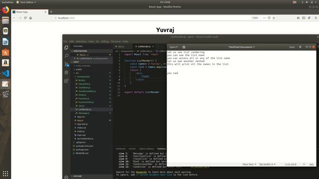 ReactJS List Rendering смотреть онлайн