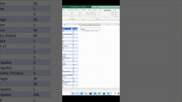 Consulta dinámica en Excel, filtrar datos mientras escribes. смотреть онлайн