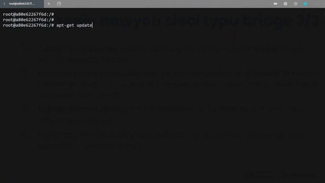 Komunikacja kontenerów – sieć typu bridge [Szkoła Dockera] [Docker Maestro] смотреть онлайн
