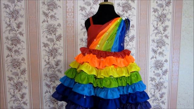 Тебе нужно это УВИДЕТЬ!!! Красивое радужное Платье смотреть онлайн