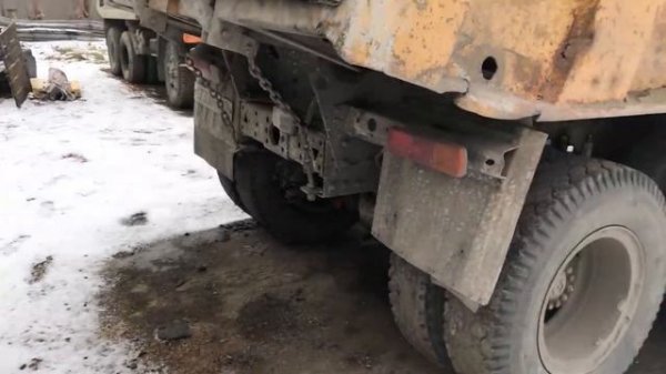 Бизнес на спецтехнике. Попандос на бабос. Обломило балансирную ось на КамАЗе.