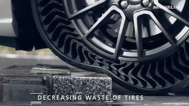 Шины UPTIS не имеют воздуха. Их нельзя проколоть смотреть онлайн