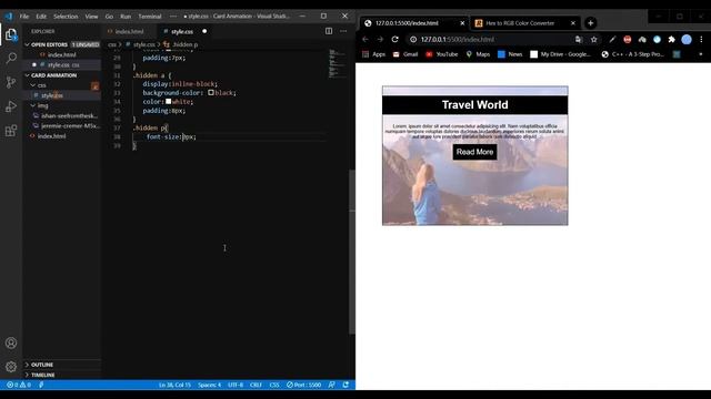 CSS IMAGE HOVER ANIMATION | PURE CSS NO JAVASCRIPT |MASTER CARD ANIMATION смотреть онлайн
