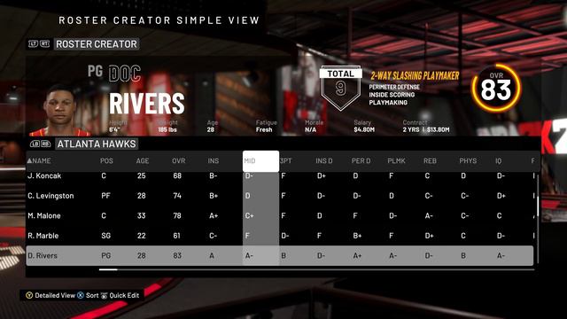 NBA 2K20 Season 1989-1990 Roster Hawks смотреть онлайн