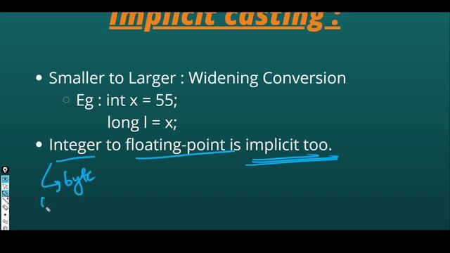 Java tutorial for beginners | Type-Casting in Java : Implicit смотреть онлайн