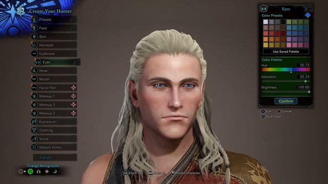 Monster Hunter World Character Creation Legolas смотреть онлайн