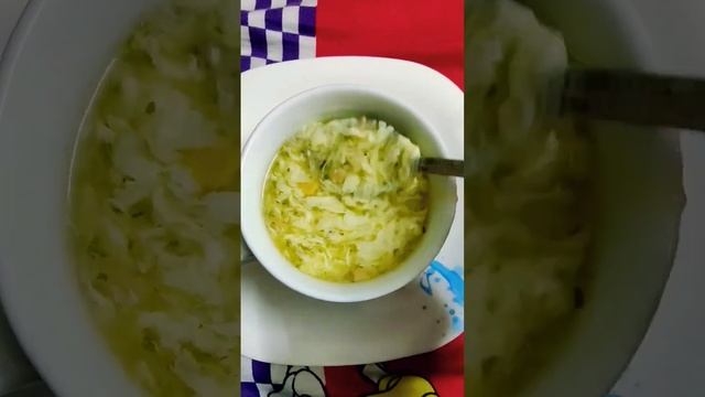 #Maggie Corn Soup With Egg And Vegetables #cornsoup #shortsvideo