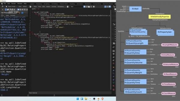 Ifc Quantity Sets with ifcopenshell (IFC 101 - E.05 Part 2)