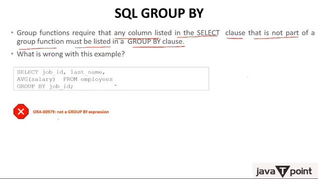 GROUP BY AND HAVING CLAUSE смотреть онлайн