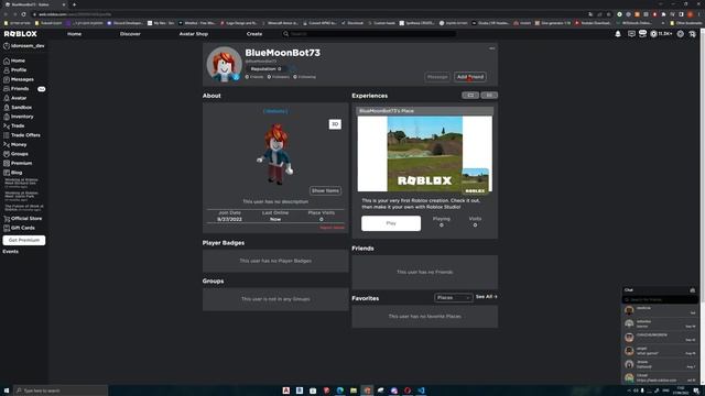 Blue Moon | Roblox-Discord verification system | Showcase смотреть онлайн