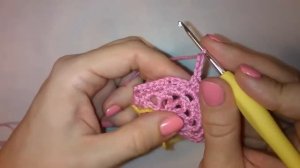 1 Платье из мотивов крючком Видео он-лайн Crochet dress