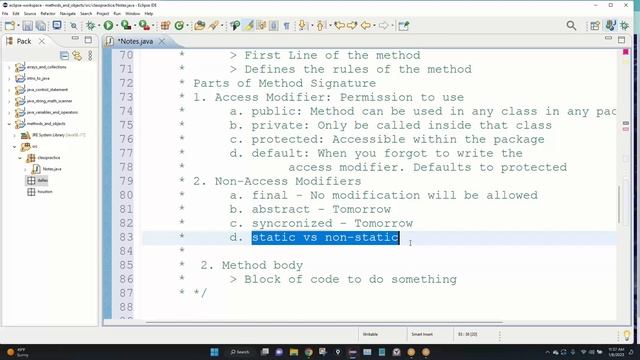 Winter 2022 Java Methods and Objects смотреть онлайн