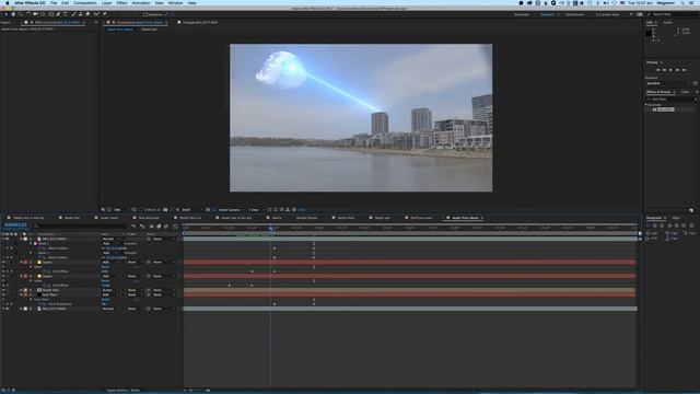 Death star effect - blowing up a planet - An After Effects Tutorial смотреть онлайн