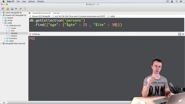 06 MongoDB Queries - Comparison Operators $eq, $neq, $lt, $gt смотреть онлайн