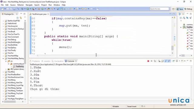 [Java 4 tuần] Bài 59 - Bài tập HashMap смотреть онлайн