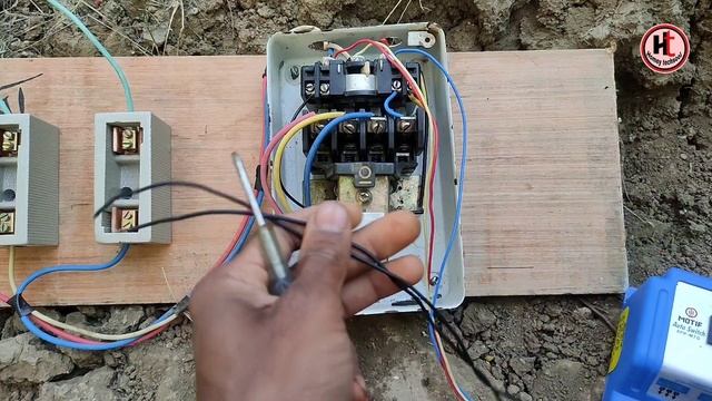 Auto switch connection || 3 फेज ऑटो स्विच कनेक्शन फुल जानकारी смотреть онлайн