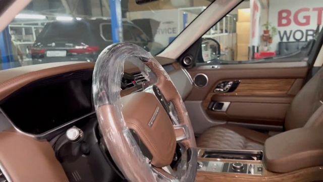 Range Rover - перешив салона в стиль Autobiography смотреть онлайн
