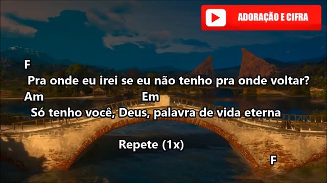 Para Onde Eu Irei - (Ministério morada) Cifra e Letra смотреть онлайн