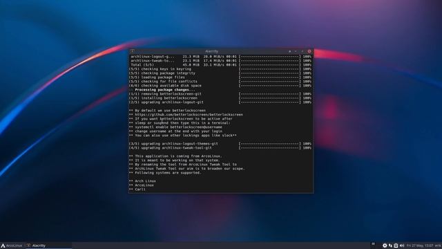 ArcoLinux : 2853 FIX - Betterlockscreen and betterlockscreen-git are in conflict - say Y смотреть онлайн