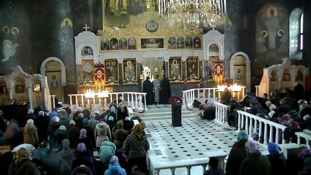 Трапезный храм: Литургия Преждеосвященных Даров смотреть онлайн