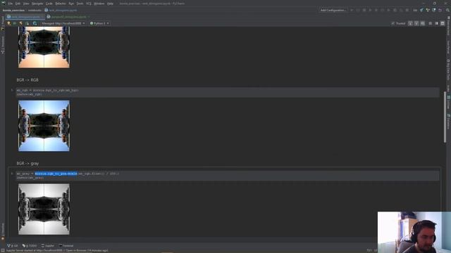 Kornia renk dönüşümleri, rgb, bgr, gray, hsv, yuv смотреть онлайн