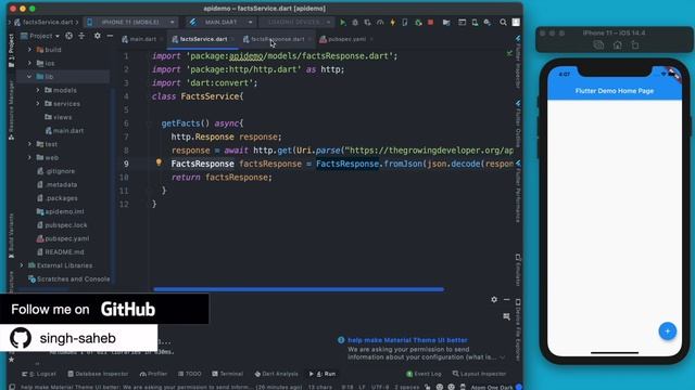 Write Beautiful Code | Flutter Tutorial for Beginners | Make HTTP Requests properly | Flutter HTTP смотреть онлайн