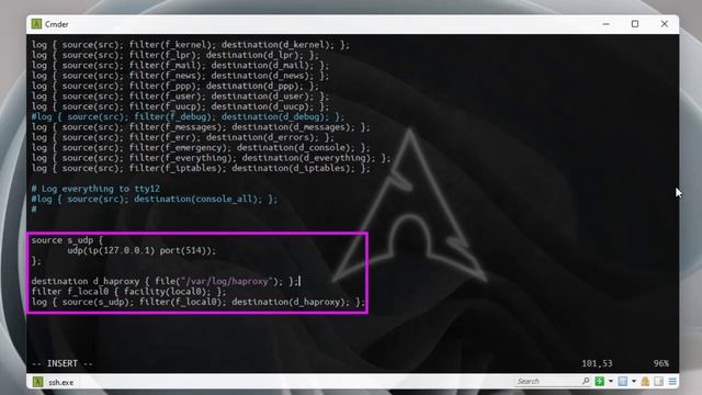 How to enable HAProxy load balancer logging using Syslog server смотреть онлайн