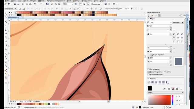 Speed Art / Как нарисовать Векторный портрет в CorelDraw смотреть онлайн