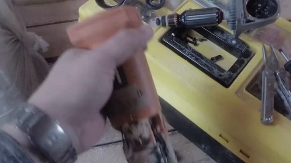 Эксплуатация и поломки ушм AEG WS13-125XE.