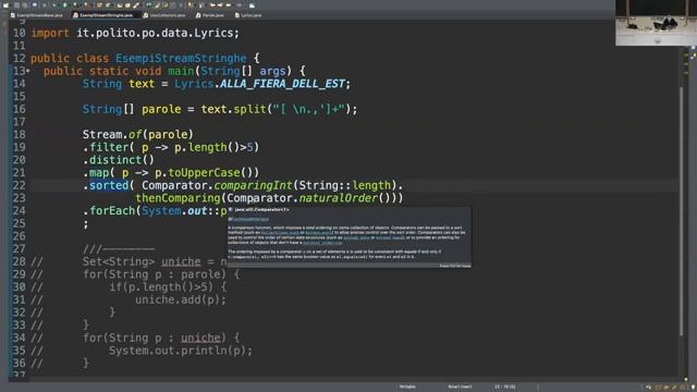 PO 2021 - Lezione 29 Aprile - Java Stream: introduzione смотреть онлайн