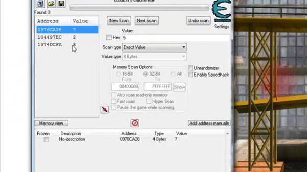 Обучение по Cheat Engine Часть 2