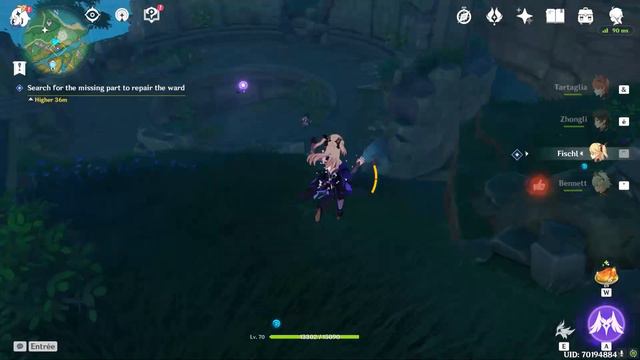 Orobashi's legacy Part 1 Puzzle Genshin Impact Search for the missing part to repair the Ward Quest смотреть онлайн