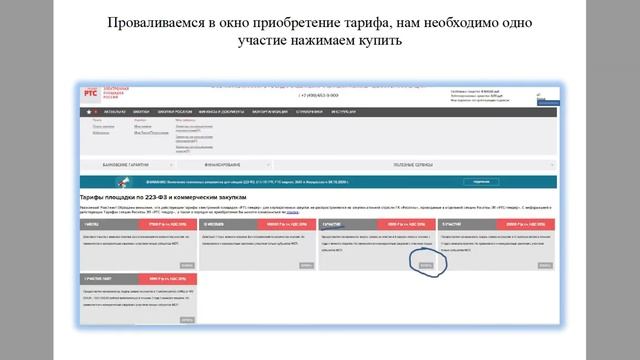 Подача заявки 223 ФЗ Rts Tender
