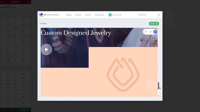 How To Create A Stunning Jewelry Shop Website In Elementor [FREE] смотреть онлайн