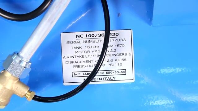 NORDBERG NC100/360 Поршневой компрессор Италия смотреть онлайн